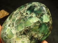 Polished Emerald Mica In Matrix Standing Free Forms x 2 From Mutoko, Zimbabwe - Toprock Gemstones and Minerals 