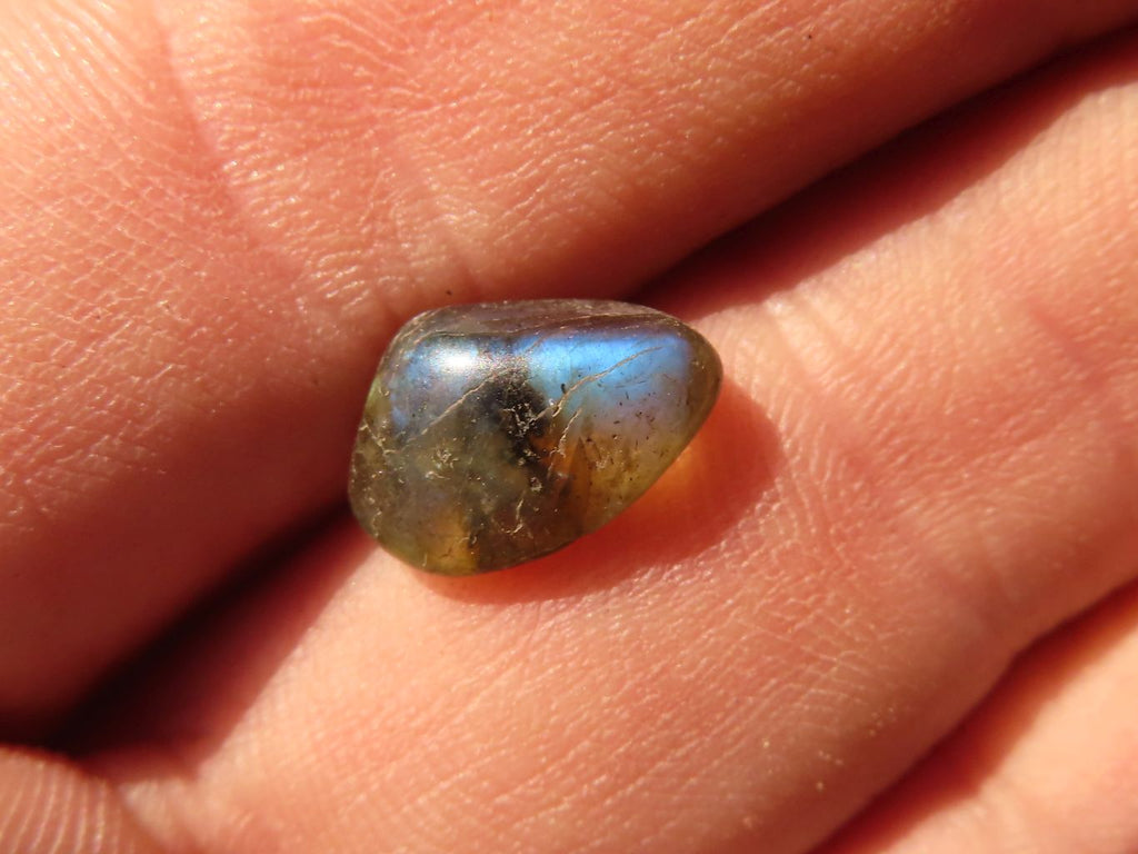 Polished Mini Craft Labradorite Tumble Stones - Sold per 500 g - From Tulear, Madagascar - Toprock Gemstones and Minerals 
