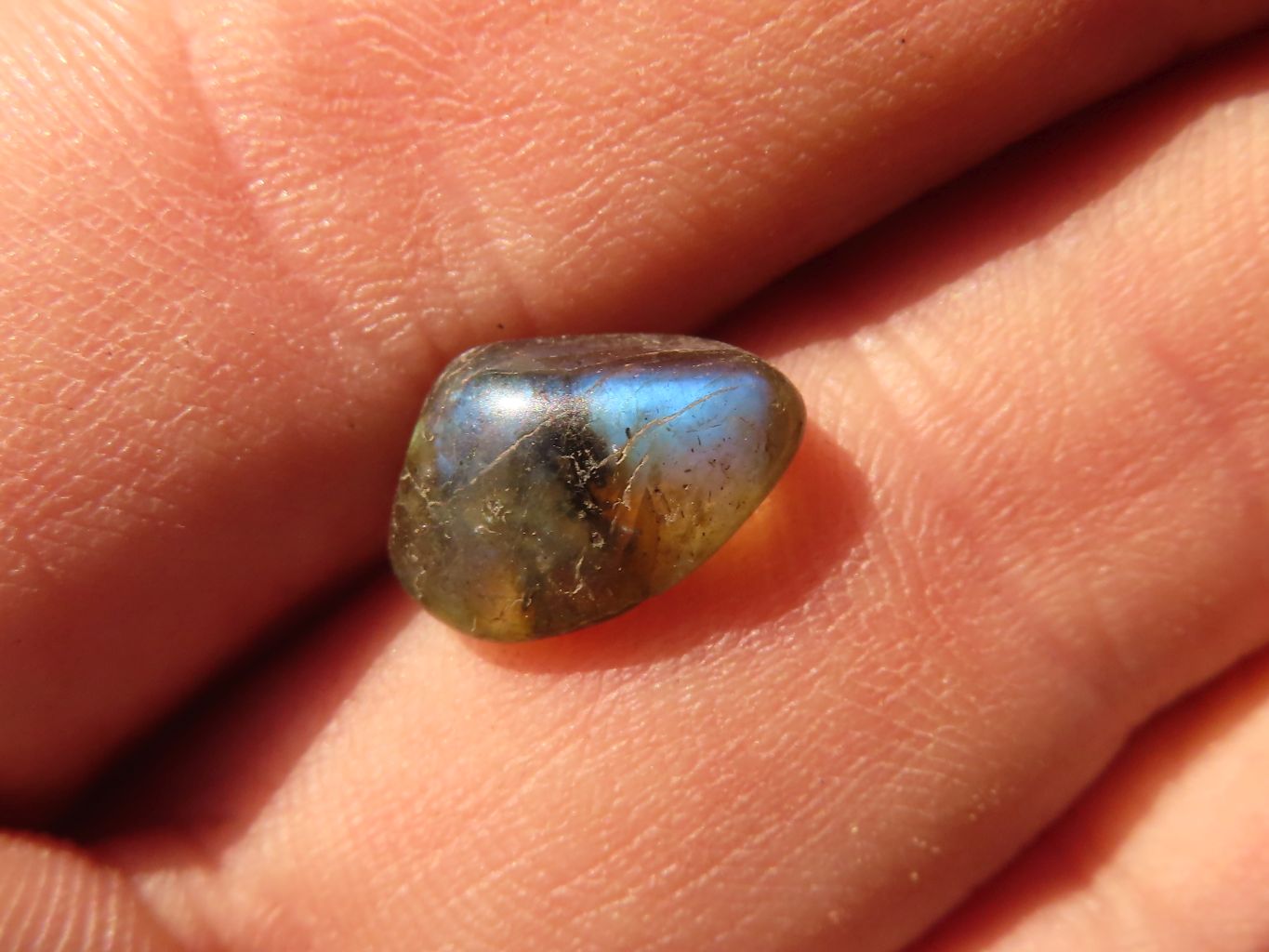 Polished Mini Craft Labradorite Tumble Stones - Sold per 500 g - From Tulear, Madagascar - Toprock Gemstones and Minerals 