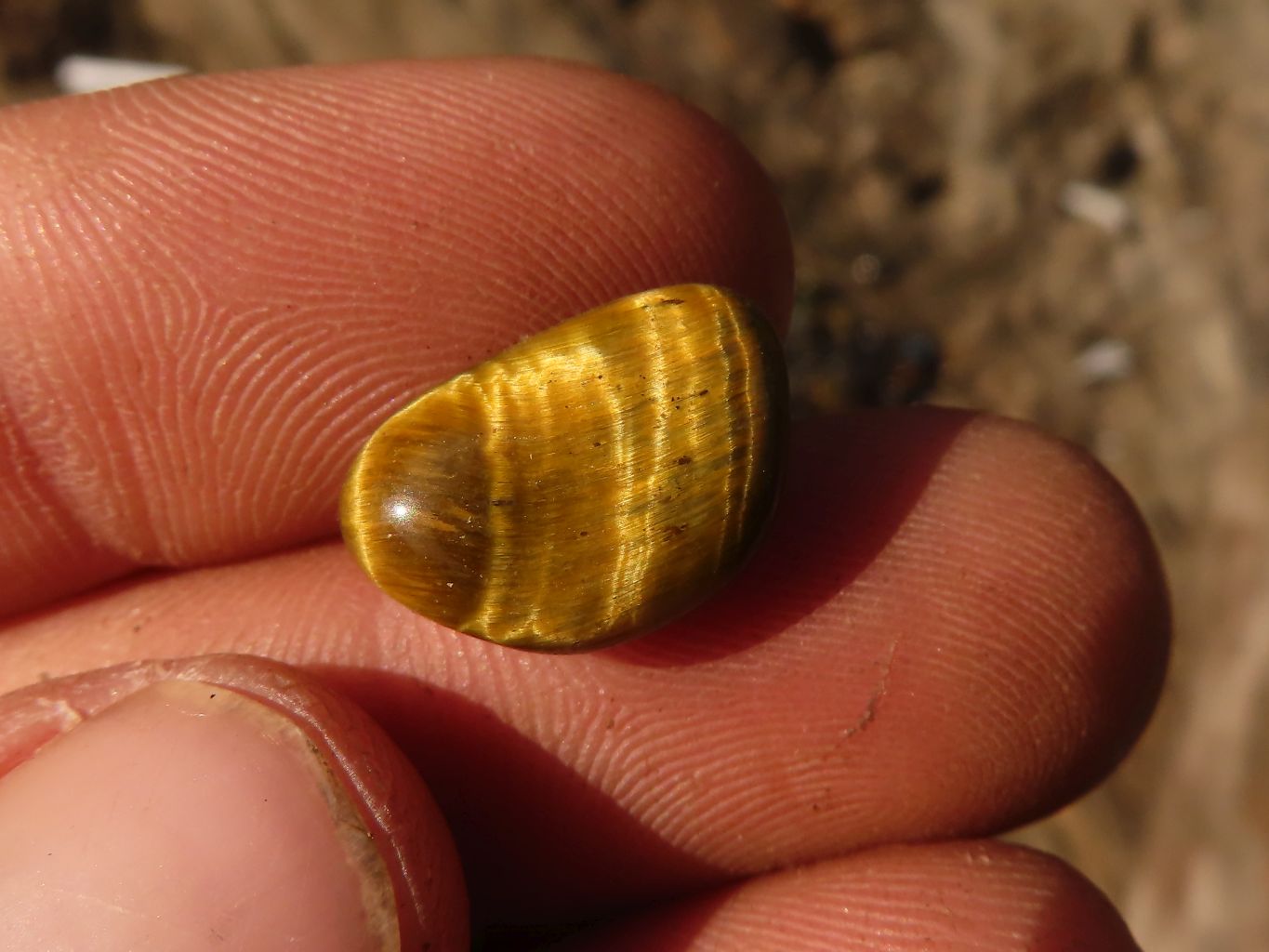 Polished Mini Craft Blue Tigers Eye (Hawk Eye) Tumble Stones - Sold per 500 g - From Prieska, South Africa - Toprock Gemstones and Minerals 