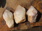 Natural Pineapple Candle Quartz Crystals  x 35 From Antsirabe, Madagascar - Toprock Gemstones and Minerals 