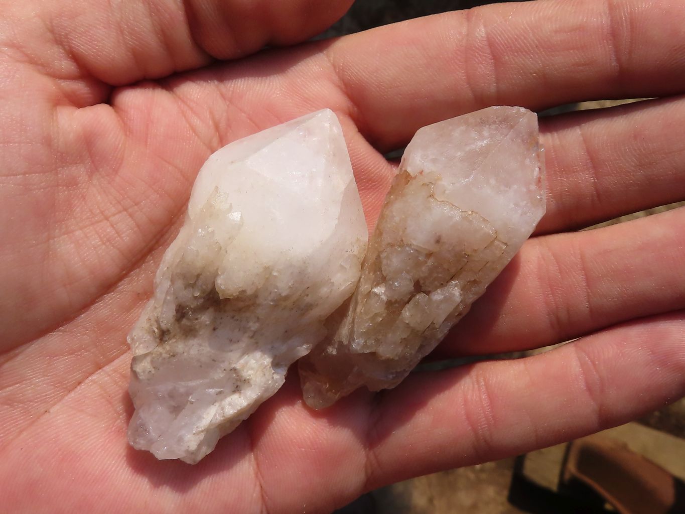 Natural Pineapple Candle Quartz Crystals  x 35 From Antsirabe, Madagascar - Toprock Gemstones and Minerals 