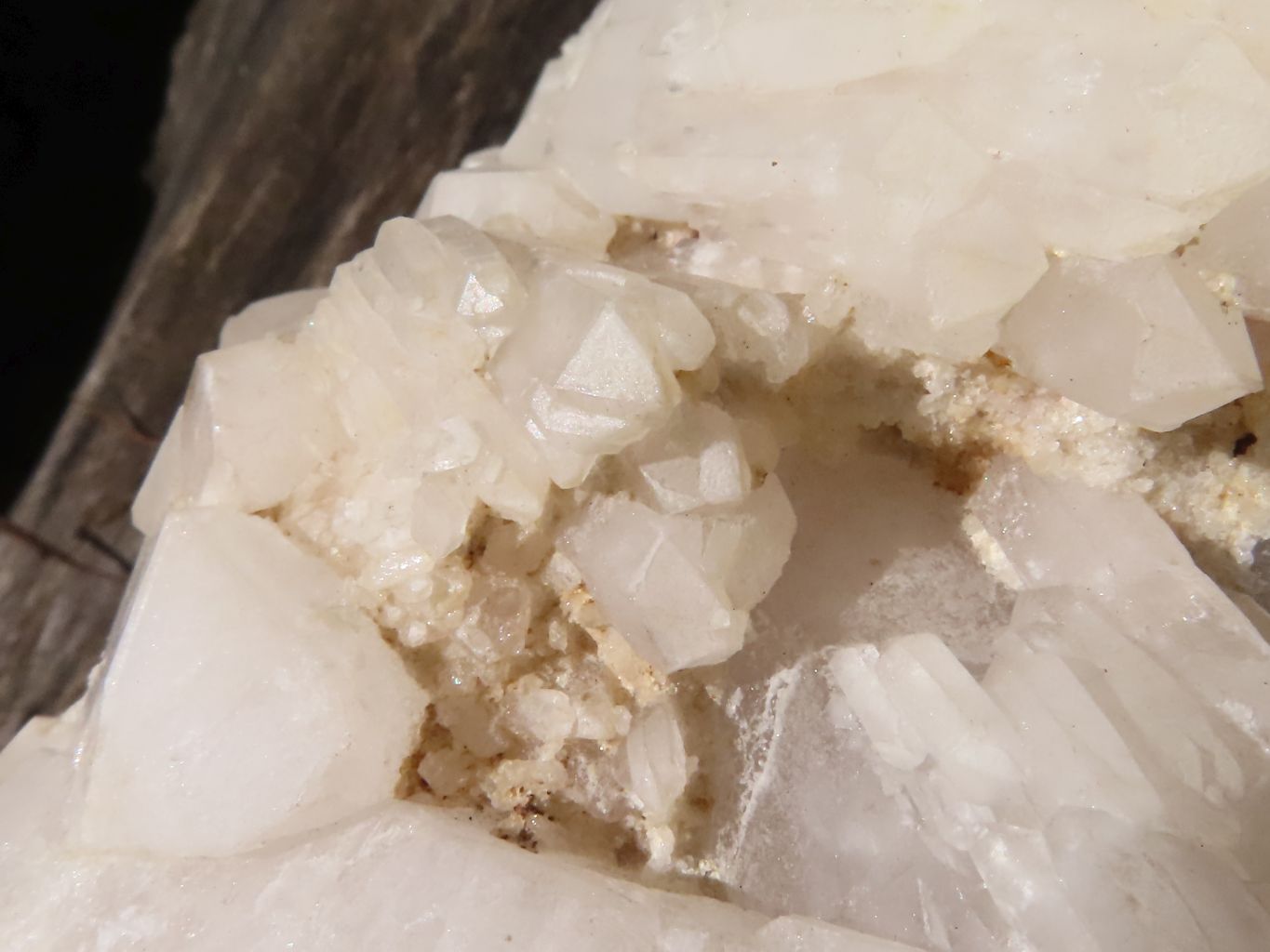 Natural White Quartz Clusters  x 2 From Madagascar - TopRock