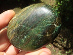 Polished Green Verdite Palm Stones  x 6 From Zimbabwe - TopRock
