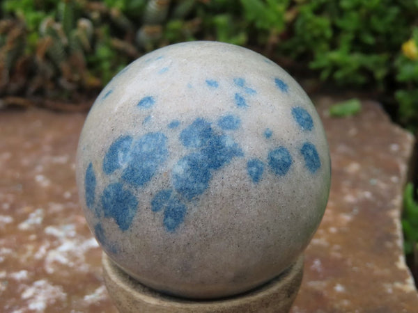 Polished Blue Spinel Spheres x 12 From Madagascar - TopRock