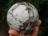 Polished Rubellite Pink Tourmaline Spheres  x 2 From Madagascar - TopRock