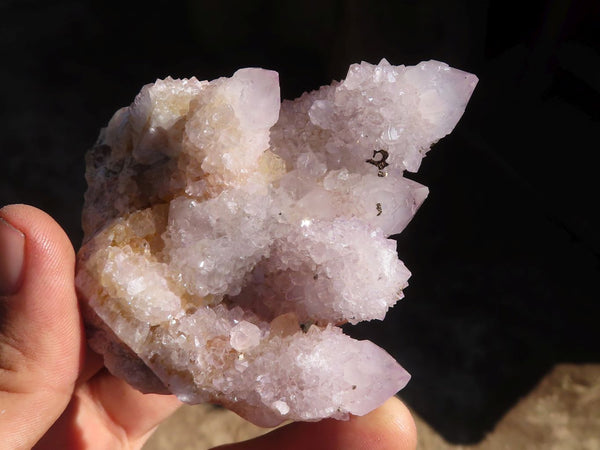 Natural Mixed Spirit Ametrine / Amethyst Quartz Clusters  x 6 From Boekenhouthoek, South Africa - Toprock Gemstones and Minerals 