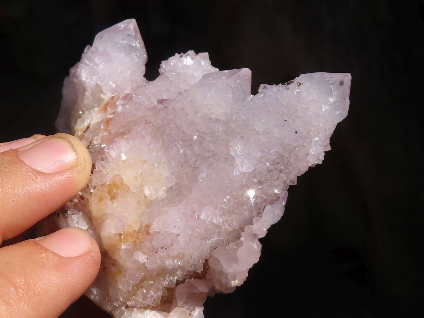 Natural Mixed Spirit Ametrine / Amethyst Quartz Clusters  x 6 From Boekenhouthoek, South Africa - Toprock Gemstones and Minerals 