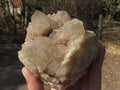 Natural Smokey Phantom Quartz Clusters  x 2 From Luena, Congo - TopRock