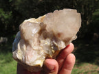 Natural Smokey Cascading Phantom Quartz Clusters x 2 From Luena, Congo - TopRock