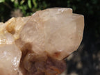 Natural Smokey Cascading Phantom Quartz Clusters x 2 From Luena, Congo - TopRock