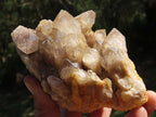 Natural Smokey Cascading Phantom Quartz Clusters x 2 From Luena, Congo - TopRock
