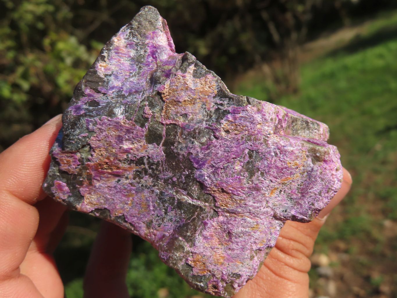 Natural Rough Stichtite Chunks x 4 From Southern Africa - TopRock