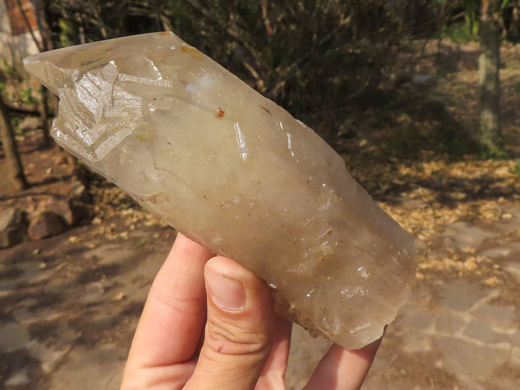 Natural Large Quartz Crystals With Polished Points  x 3 From Angola - TopRock