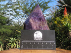 Polished  Flower Chevron Amethyst Faceted Crystal Points x 2 From Zambia - TopRock