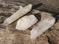 Natural Clear Quartz Crystal Specimens  x 12 From Mpika, Zambia - Toprock Gemstones and Minerals 