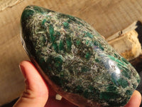Polished Rare Emerald In Matrix Standing Free Form  x 1 From Zimbabwe - Toprock Gemstones and Minerals 