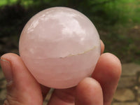 Polished Pink Rose Quartz Spheres  x 6 From Ambatondrazaka, Madagascar - TopRock
