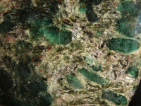 Polished Rare Emerald In Matrix Standing Free Form  x 1 From Zimbabwe - Toprock Gemstones and Minerals 