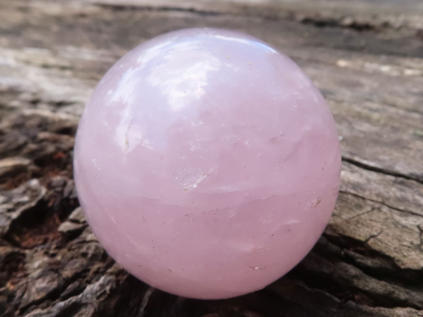 Polished Pink Rose Quartz Spheres  x 6 From Ambatondrazaka, Madagascar - TopRock