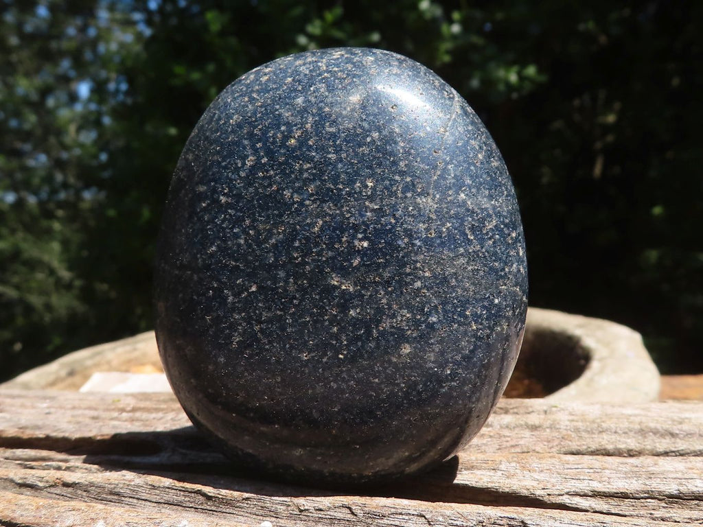 Polished Extra Large Lazulite Palm Stones  x 6 From Madagascar - TopRock