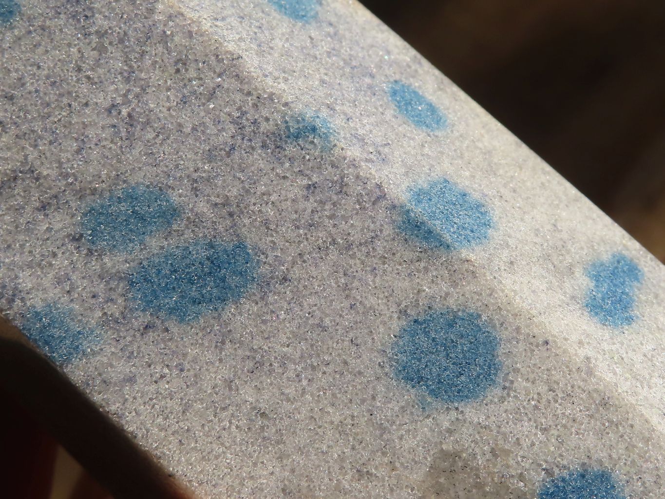 Polished Blue Spotted Spinel Quartz Points x 2 From Madagascar - Toprock Gemstones and Minerals 