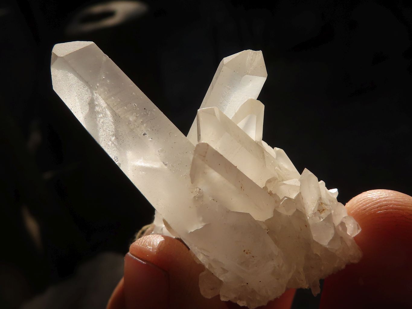 Natural Small Clear Quartz Clusters  x 35 From Madagascar - Toprock Gemstones and Minerals 
