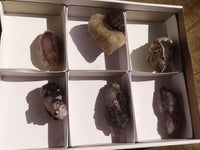 Natural Extra Large Window Amethyst Crystals  x 6 From Chiredzi, Zimbabwe - Toprock Gemstones and Minerals 