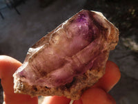 Natural Extra Large Window Amethyst Crystals  x 6 From Chiredzi, Zimbabwe - Toprock Gemstones and Minerals 