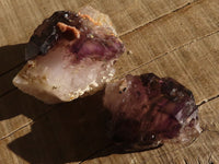 Natural Extra Large Window Amethyst Crystals  x 6 From Chiredzi, Zimbabwe - Toprock Gemstones and Minerals 