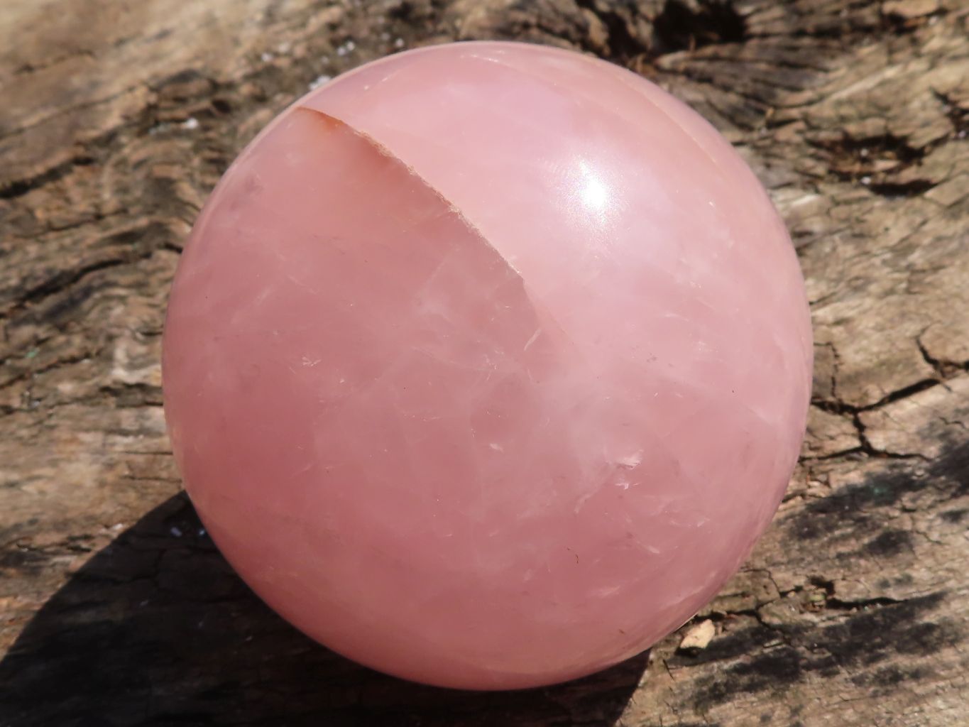 Polished Rare Star Rose Quartz Spheres  x 2 From Madagascar - Toprock Gemstones and Minerals 