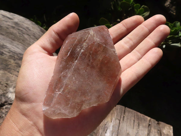 Natural Clear Red Hematoid Quartz Crystals  x 19 From Zimbabwe - TopRock