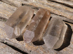 Natural Clear Red Hematoid Quartz Crystals  x 19 From Zimbabwe - TopRock