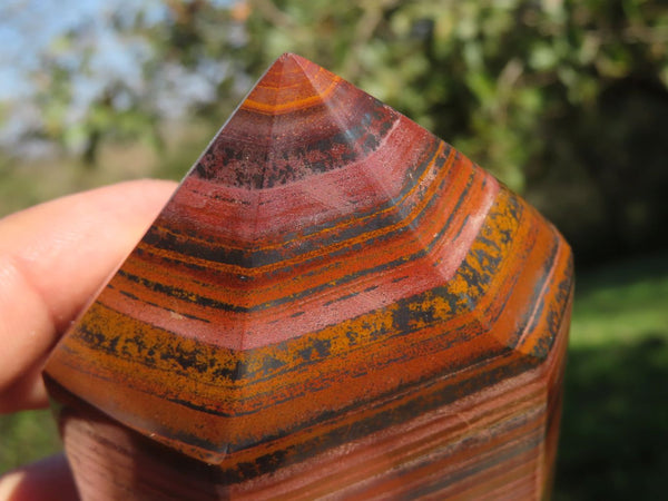 Polished Banded Iron Stone Crystals  x 4 From Southern Africa - TopRock