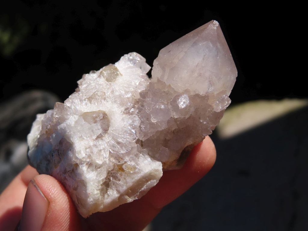 Natural Hematoid Spirit Cactus Quartz Clusters x 12 From Boekenhouthoek, South Africa - TopRock