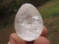 Polished Mini Semi Optic Quartz Eggs  x 30 From Madagascar - TopRock