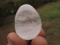 Polished Mini Semi Optic Quartz Eggs  x 30 From Madagascar - TopRock