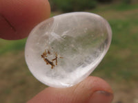 Polished Mini Semi Optic Quartz Eggs  x 30 From Madagascar - TopRock