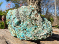 Natural Rough Blue Shattuckite Specimens x 13 From Kaokoveld, Namibia - Toprock Gemstones and Minerals 