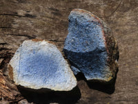 Natural XX Rare Blue Dumortierite Rough Specimens x 4 From Mozambique - TopRock