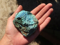 Natural Rough Blue Shattuckite Specimens x 13 From Kaokoveld, Namibia - Toprock Gemstones and Minerals 