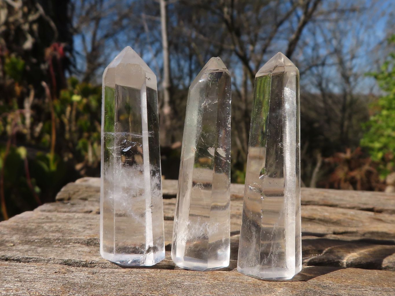 Polished Clear Quartz Jewellery Points x 35 From Madagascar - Toprock Gemstones and Minerals 