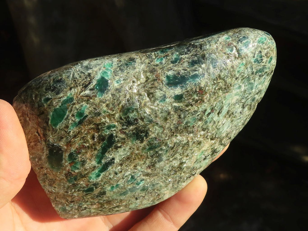 Polished Rare Emerald In Matrix Standing Free Forms  x 2 From Sandawana, Zimbabwe - Toprock Gemstones and Minerals 