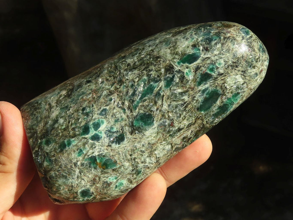 Polished Rare Emerald In Matrix Standing Free Forms  x 2 From Sandawana, Zimbabwe - Toprock Gemstones and Minerals 