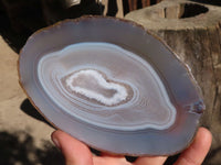 Polished Highly Selected Agate Slices With Stunning Patterns  x 5 From Madagascar