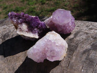 Natural Small Spirit Quartz Clusters x 35 From Boekenhouthoek, South Africa - TopRock
