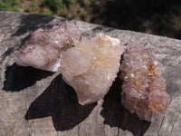 Natural Small Spirit Quartz Clusters x 35 From Boekenhouthoek, South Africa - TopRock