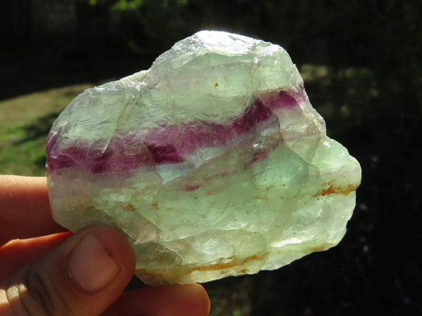 Natural Watermelon Fluorite Cobbed & Stone Sealed Specimens x 12 From Uis, Namibia - TopRock