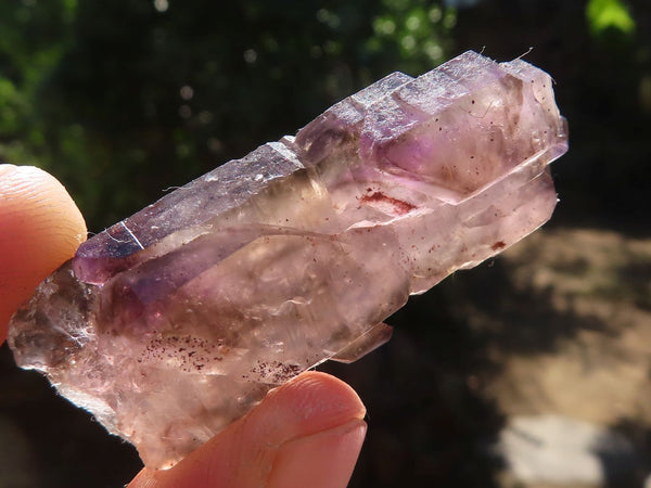 Natural Smokey Amethyst Crystals  x 20 From Chiredzi, Zimbabwe - Toprock Gemstones and Minerals 
