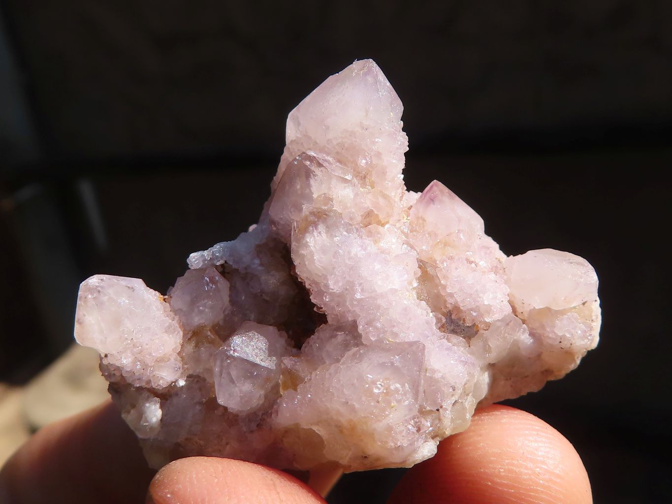 Natural Small Mixed Spirit Amethyst Quartz Clusters  x 35 From Boekenhouthoek, South Africa - Toprock Gemstones and Minerals 